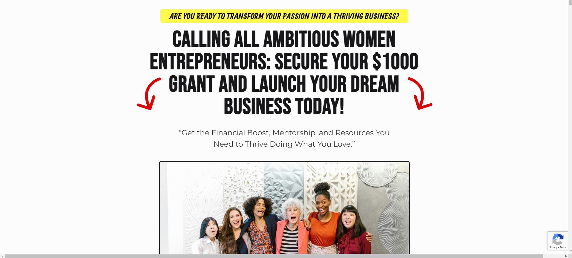 1000 small business grant by yippidydoo.com 1