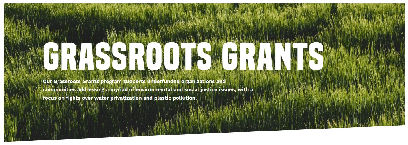 grassroots grants by the story of stuff project 1