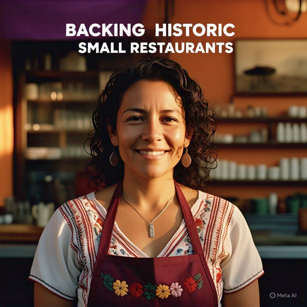 Backing Historic Small Restaurants Grant Program 2025