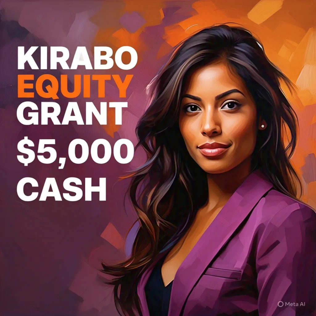 Kirabo Equity Grant: $5,000 Funding for Community-Focused U.S. Entrepreneurs
