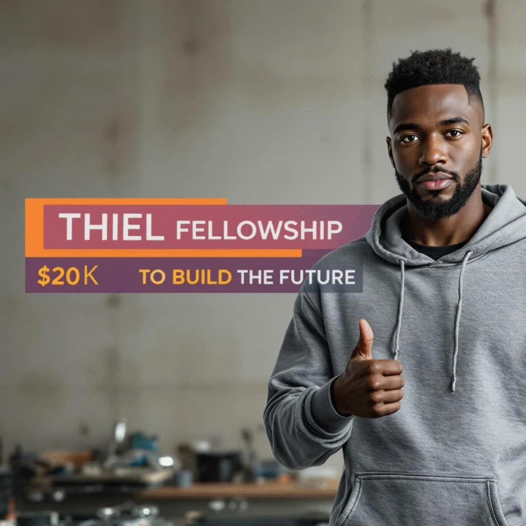 Thiel Fellowship 2025 – $200,000 Grant for Young Visionaries Who Skip College