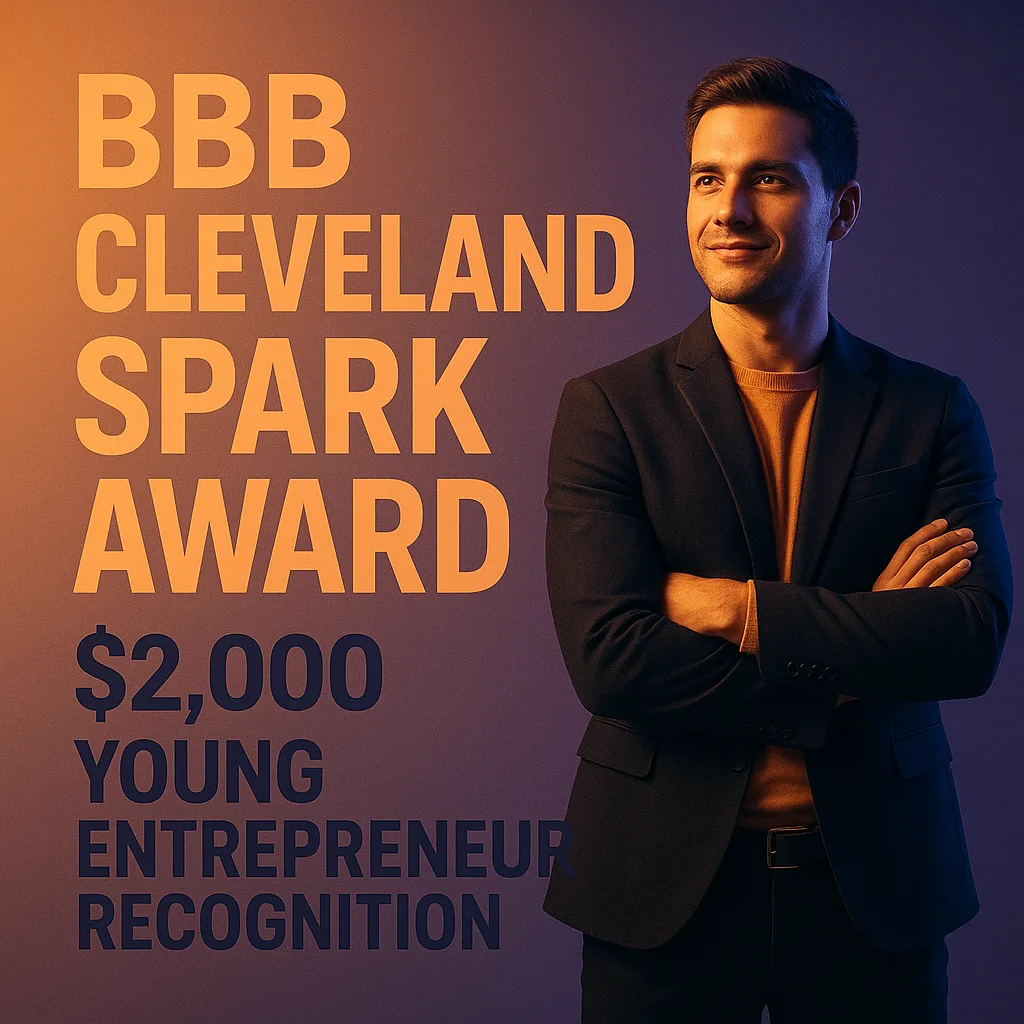 BBB Spark Award: $2K Young Entrepreneur Awards Cleveland