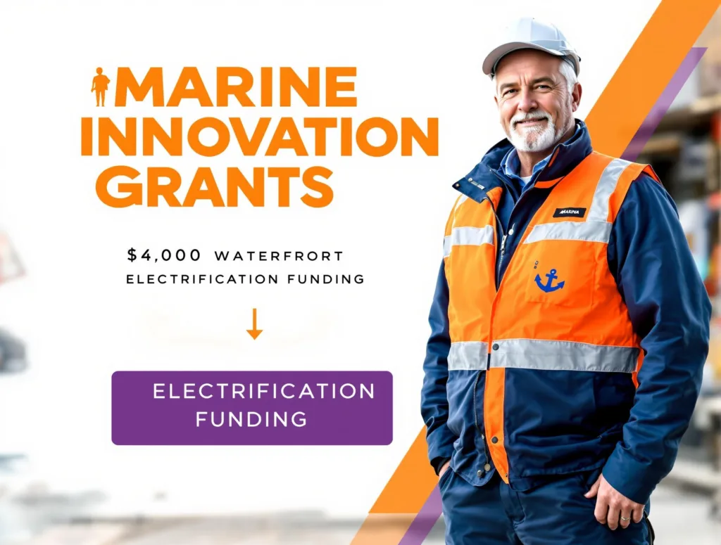 Island Institute Marine Innovation Grants FY26 - Electric Boat Funding for Maine