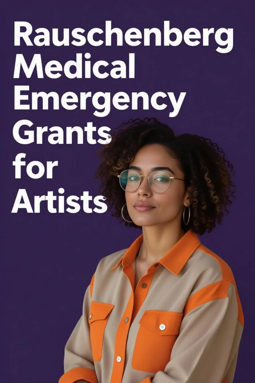 Rauschenberg Emergency Grants For Artists $5,000 Medical Aid