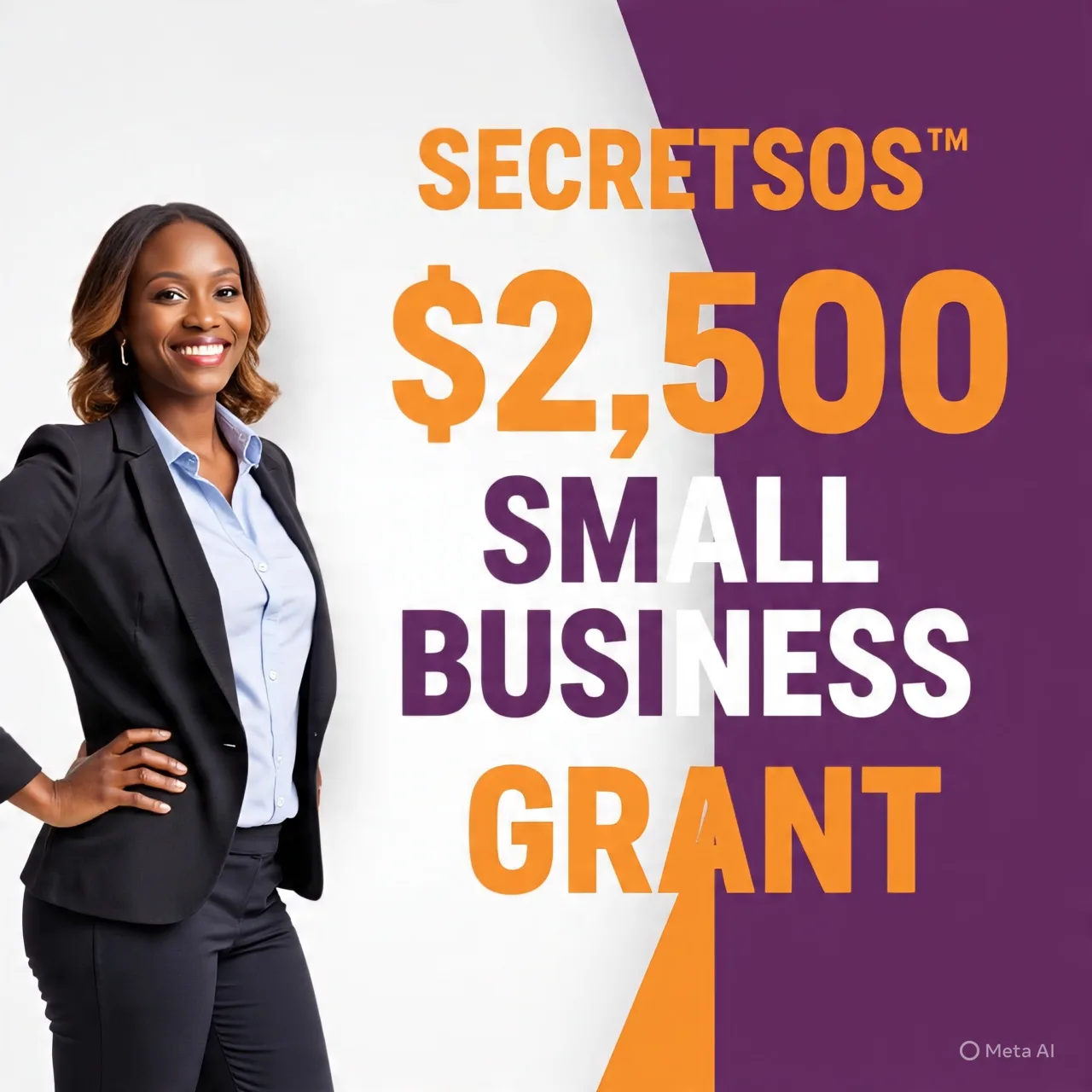 Secretsos™ Small Business Grant $2,500 Breakthrough Business Grants USA for Underserved Entrepreneurs
