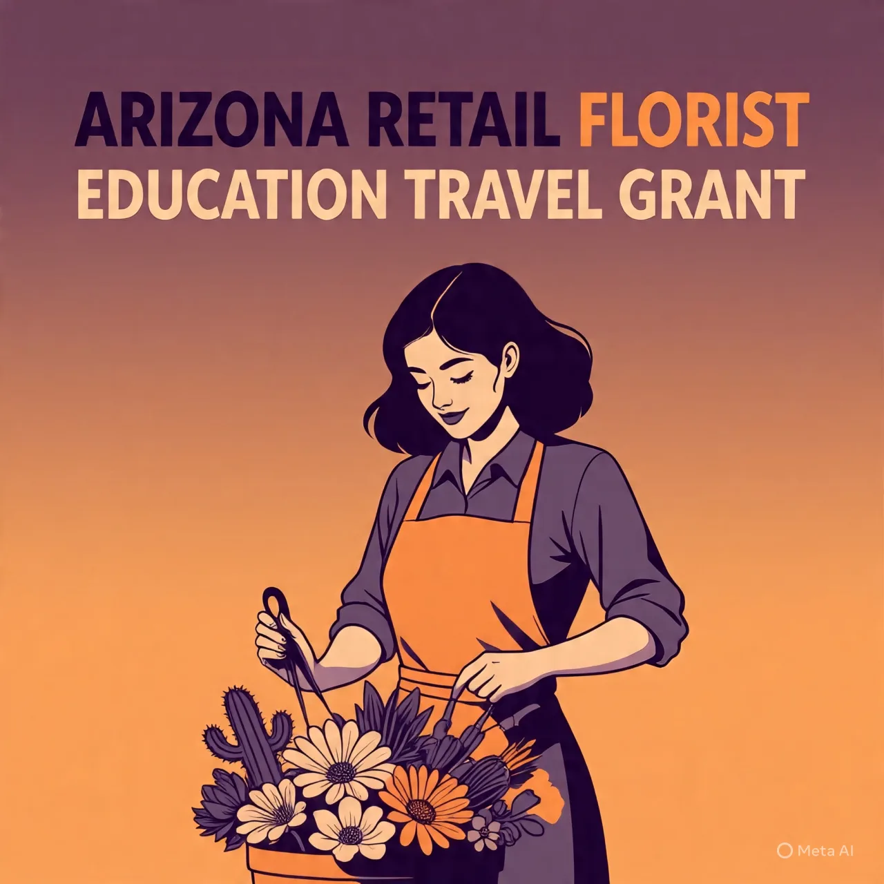 arizona retail florist grant $1k travel funding