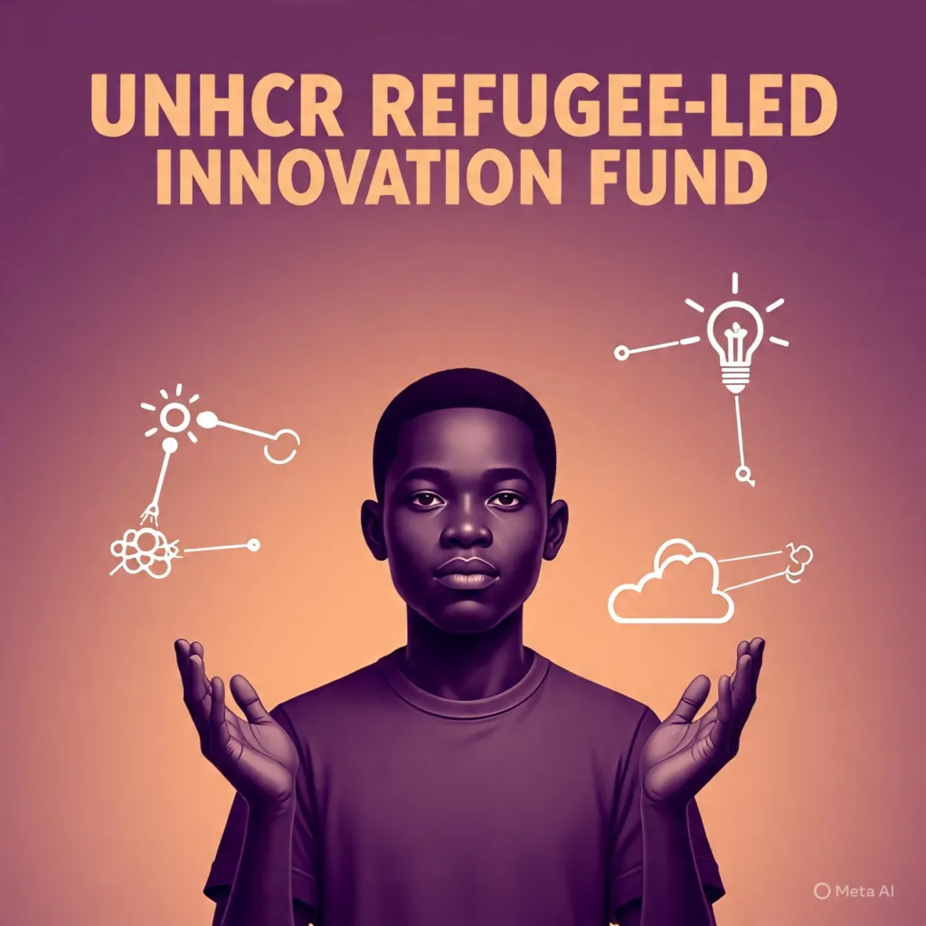 UNHCR Refugee-led Innovation Fund: $45,000 for Community-Led Solutions