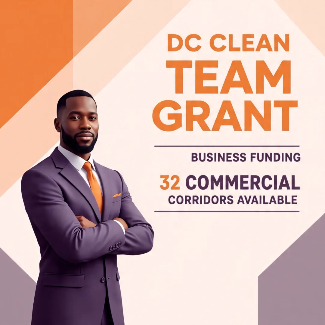 DC Clean Team Grant 2026 $430K Business Funding 32 Areas