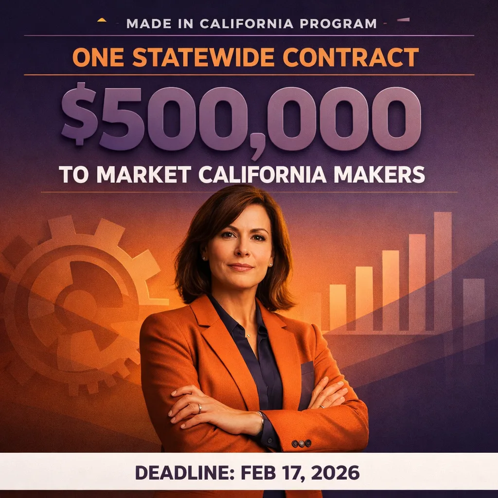 Made in California Program: $500k Marketing Grant + Label Info