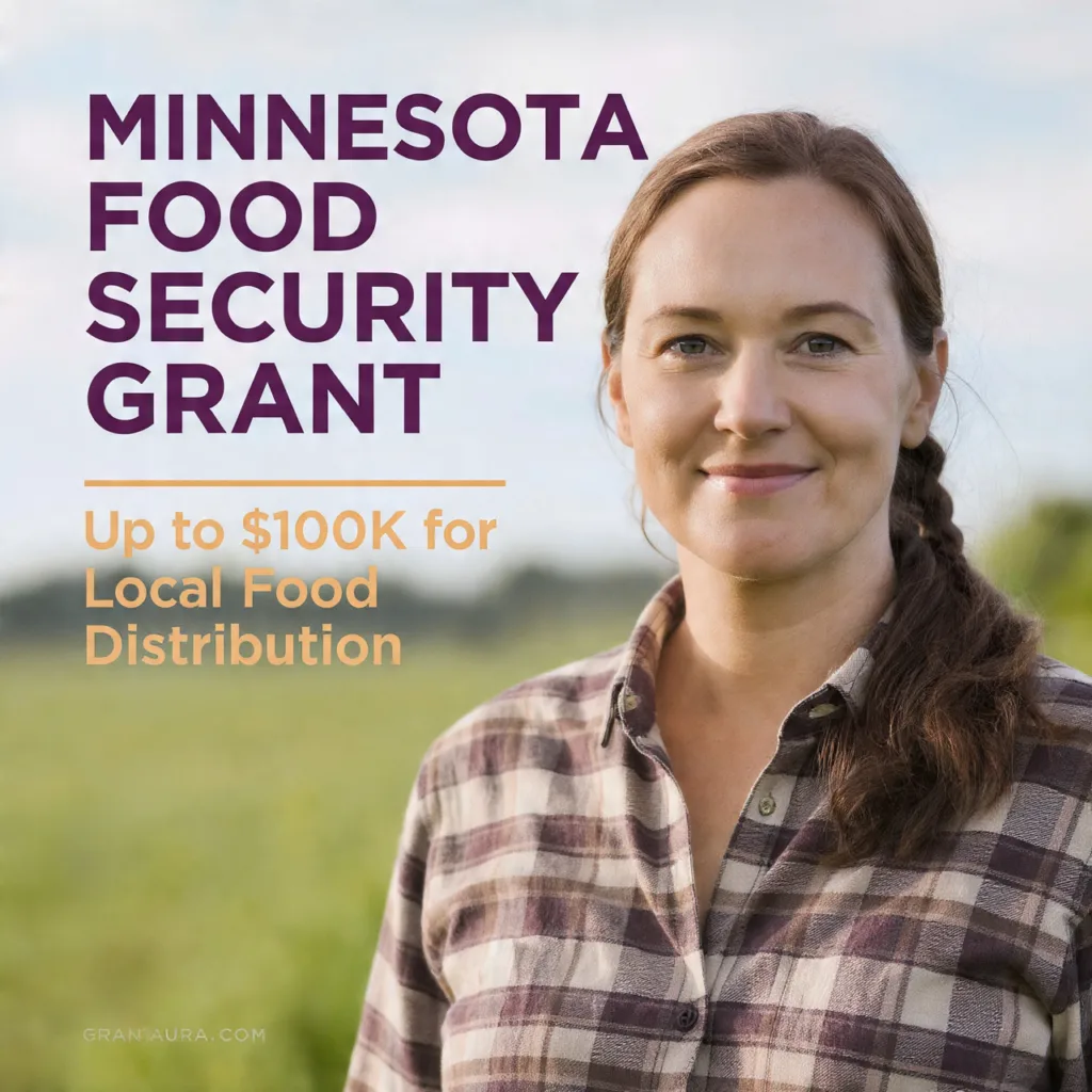 Farm to Food Security Grant Minnesota: $20K-$100K for Local Food Distribution