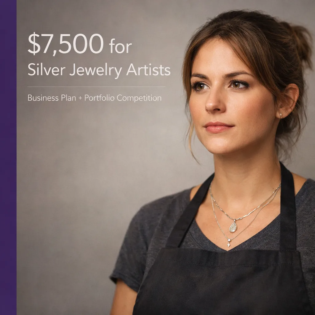 Halstead Grant 2026 $7,500 for Silver Jewelry Businesses Under Five Years