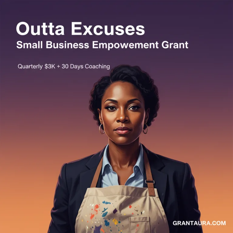 Outta Excuses Small Business Empowerment Grant