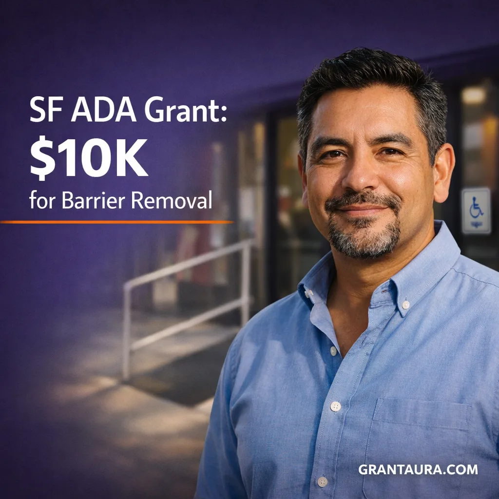 San Francisco Business Accessibility $10,000 Grant For ADA Compliance & Barrier Removal