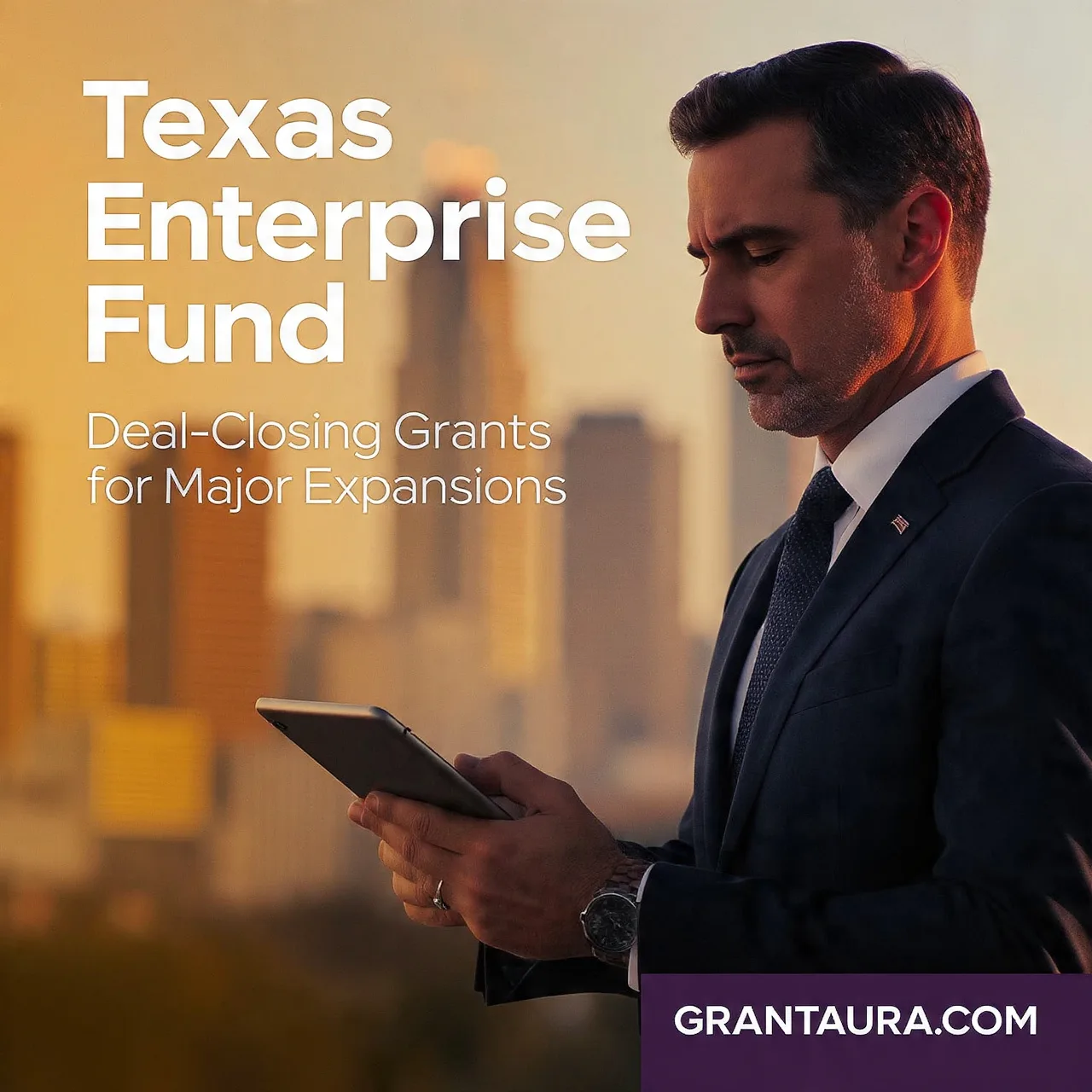 Texas Enterprise Fund (TEF) Deal-Closing Grants for Competing Texas Sites