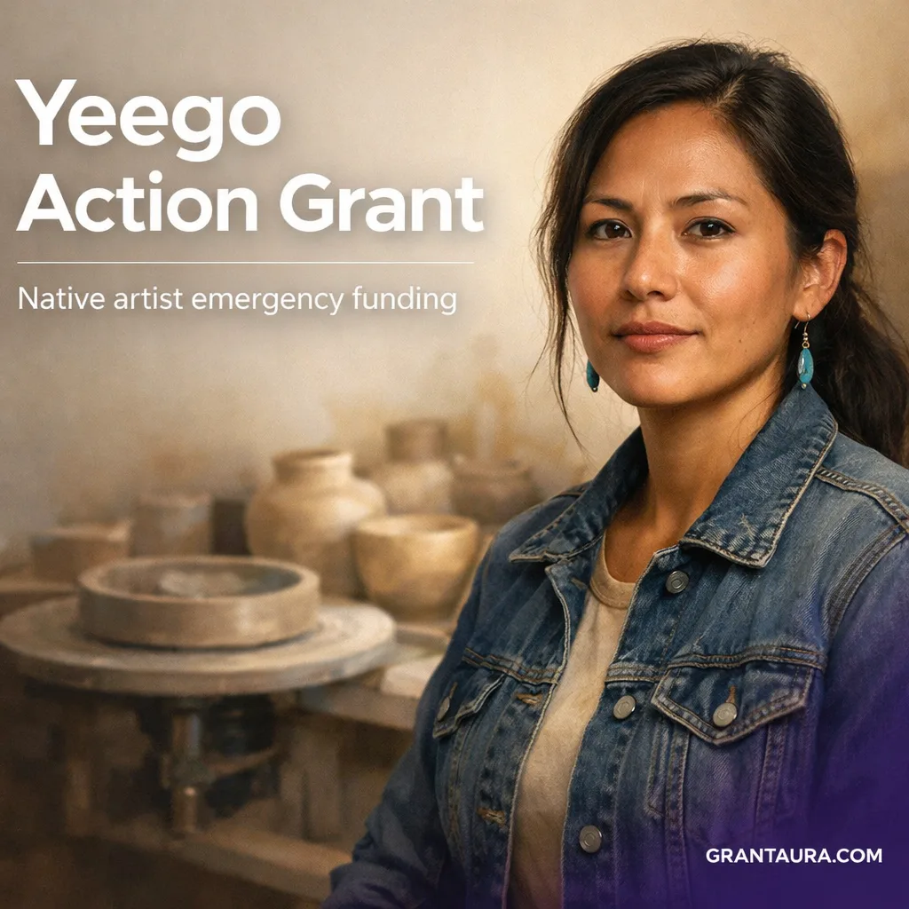 Yeego Action Grant $2,500 For Artists USA by First Peoples Fund