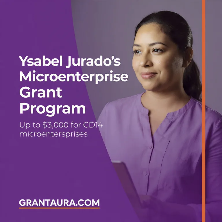 Ysabel Jurado's Microenterprise Grant Program