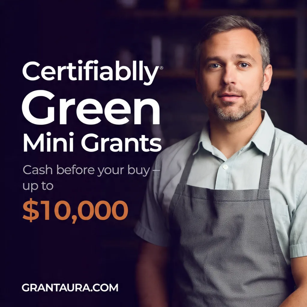 Certifiably Green Denver Mini Grants: Cash Before You Buy
