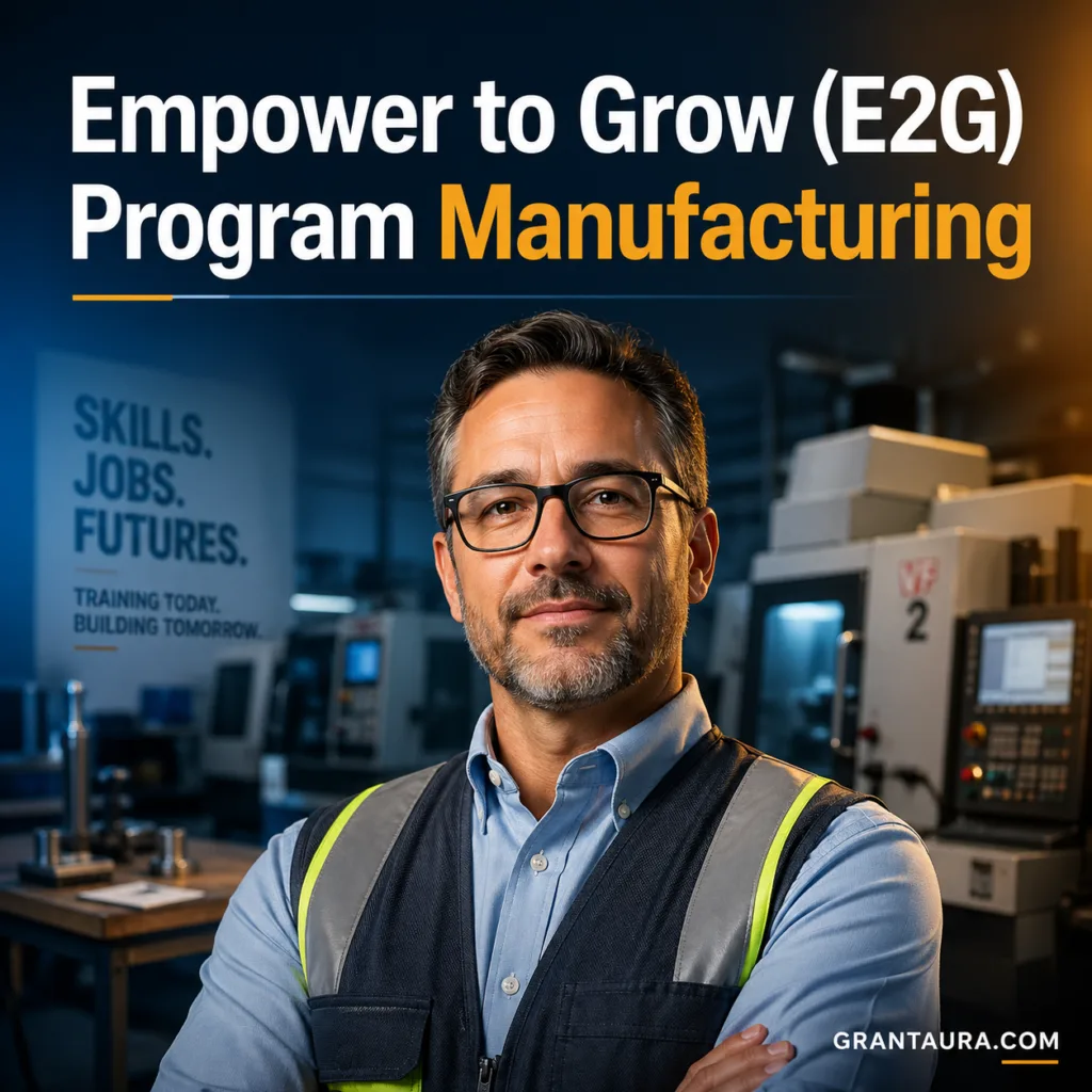 Empower to Grow (E2G) Program Manufacturing