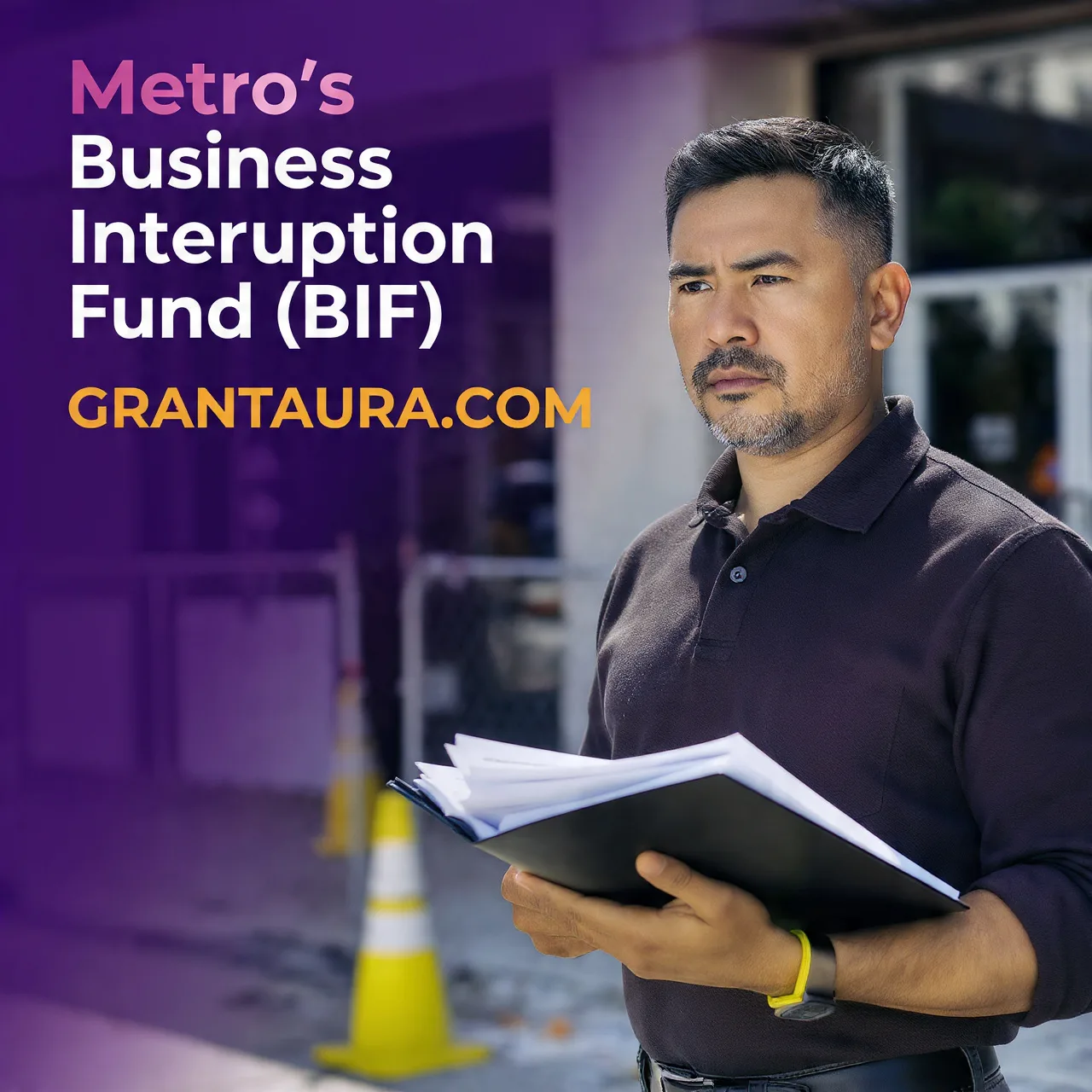 Metro’s Business Interruption Fund (BIF) Up to $60,000 for Rail Construction Losses