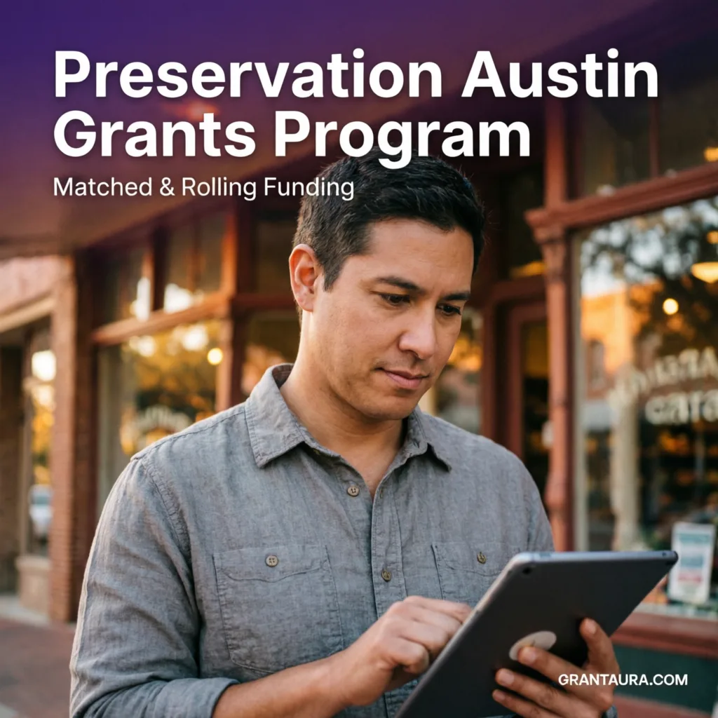 Preservation Austin Grants: Matched & Rolling Funding for Historic Properties