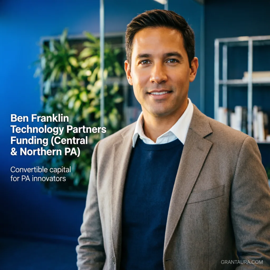 Ben Franklin Technology Partners Funding (Central & Northern PA)