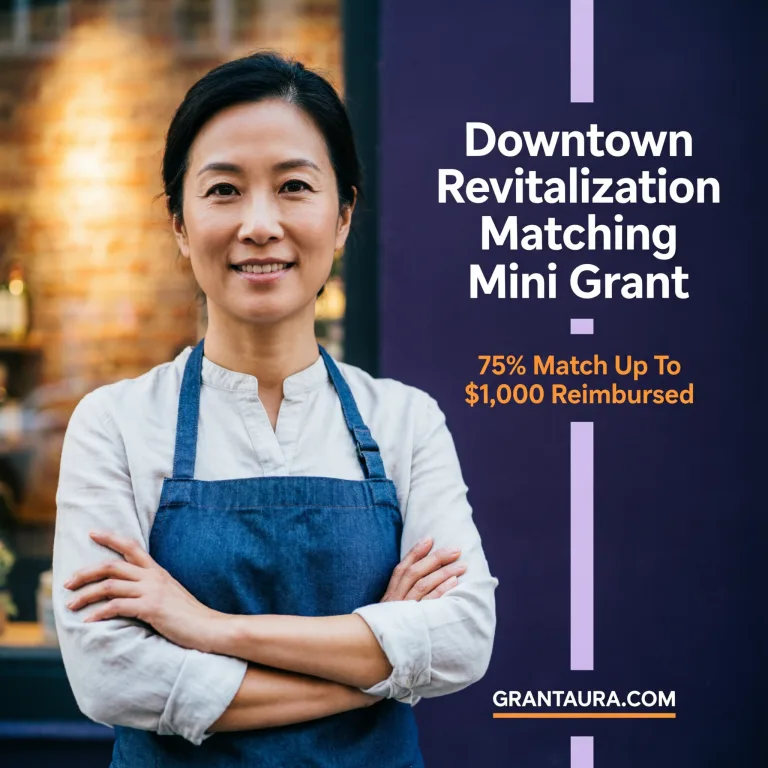 Downtown Revitalization Matching Mini Grant