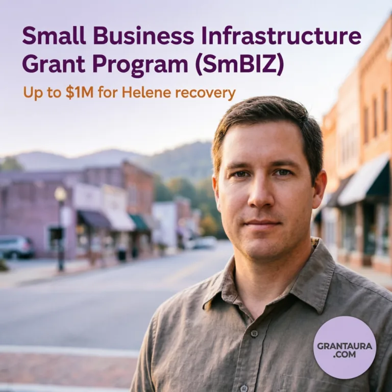 Small Business Infrastructure Grant Program (SmBIZ)