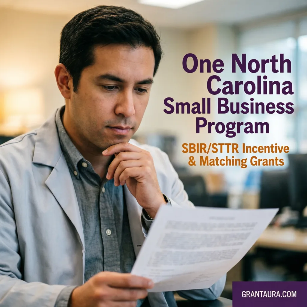 One NC SBIR/STTR Grants FY2026