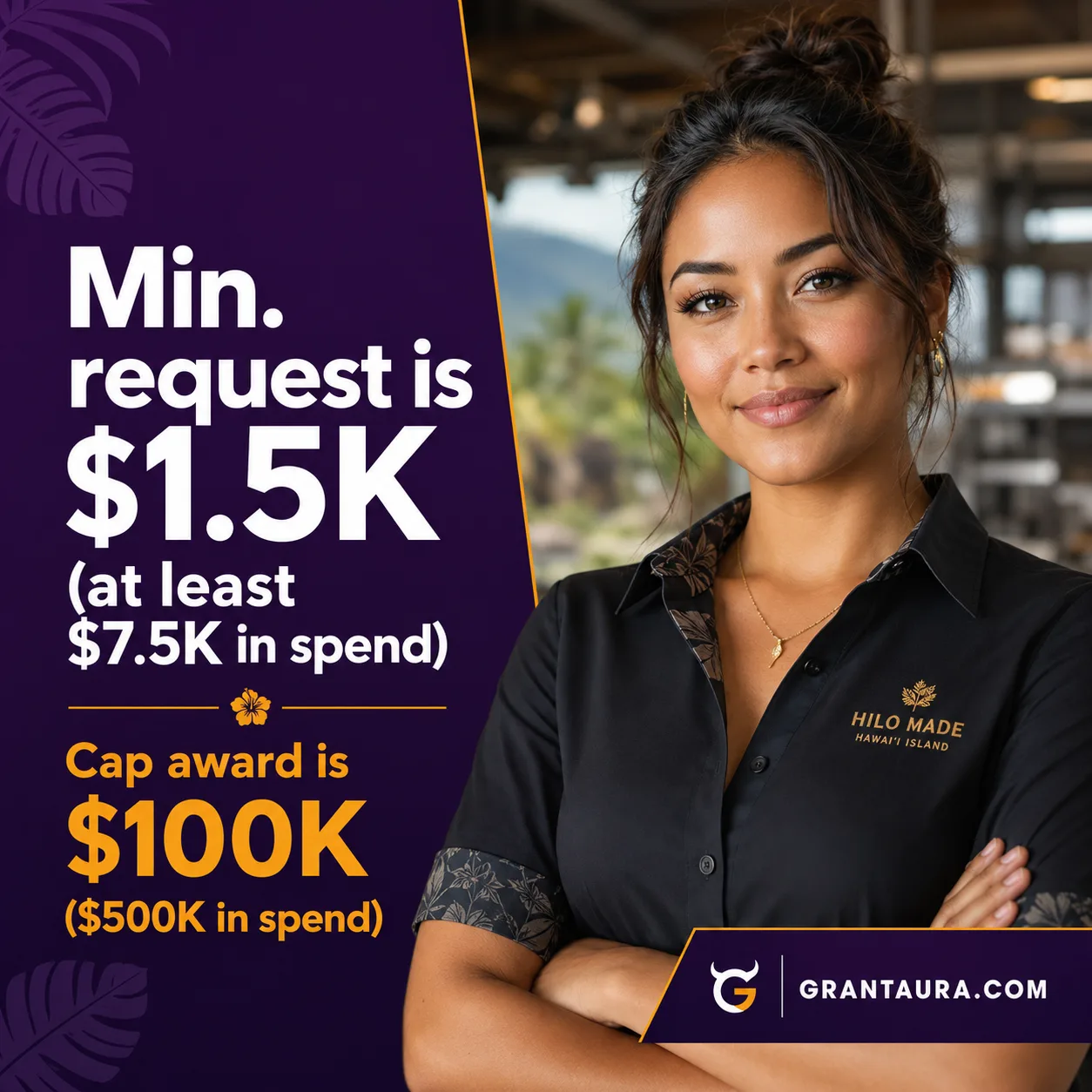 Manufacturing Assistance Program 20% Reimbursement Up to $100K