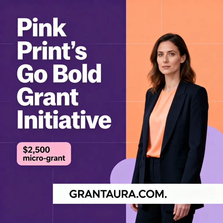 Pink Print's Go Bold Grant Initiative