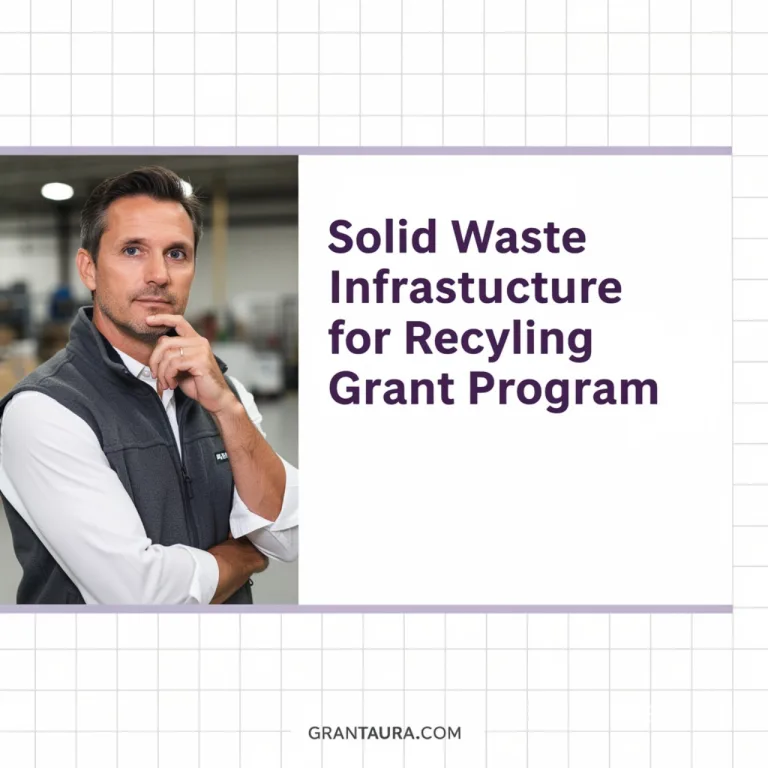Solid Waste Infrastructure for Recycling Grant Program